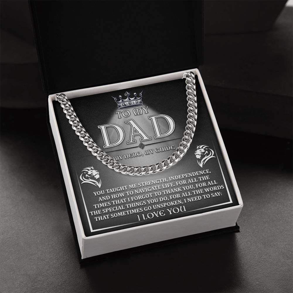 Dad-Need To Say -050724d Cuban Link Chain