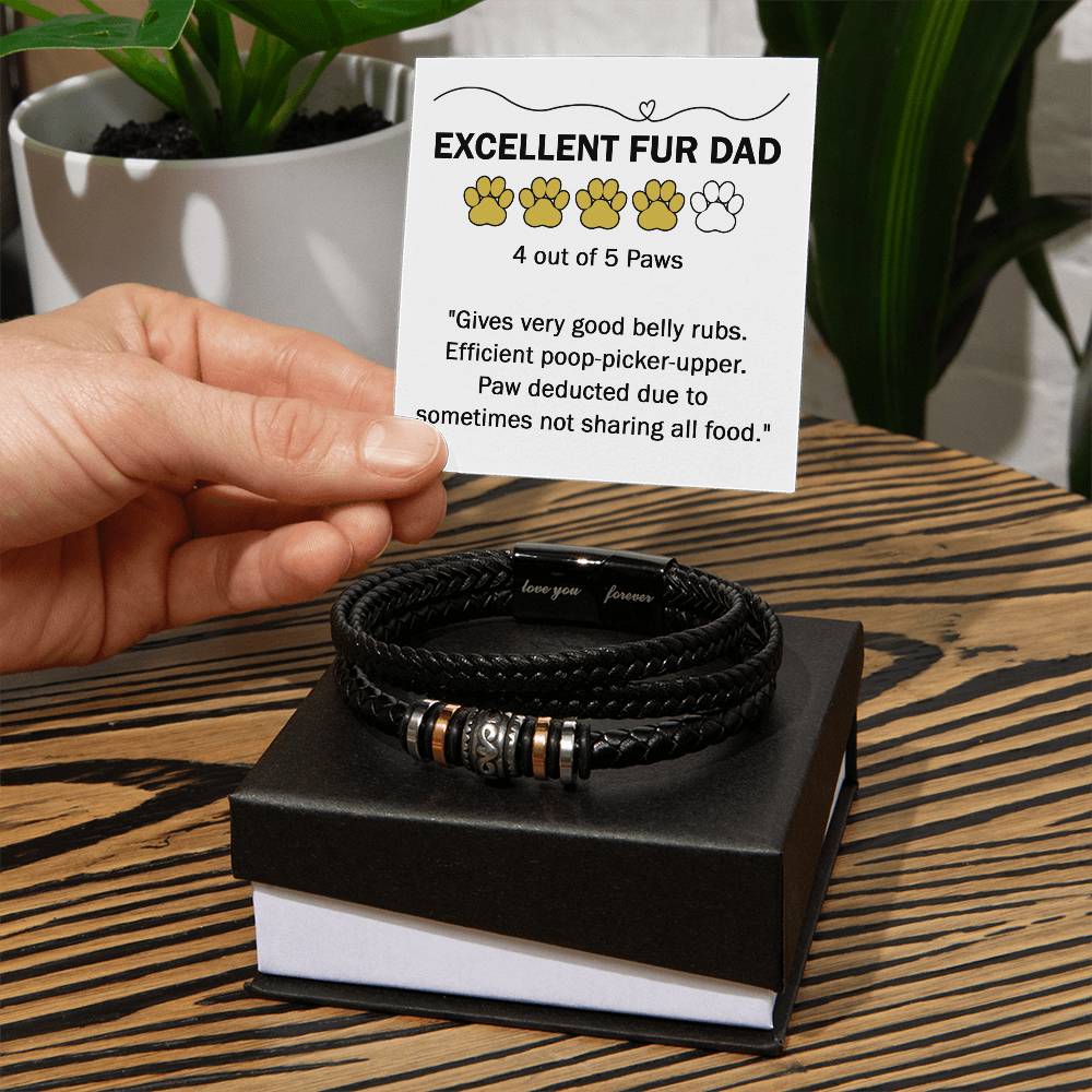Fur Dad-Sharing All Food-Dad Bracelet