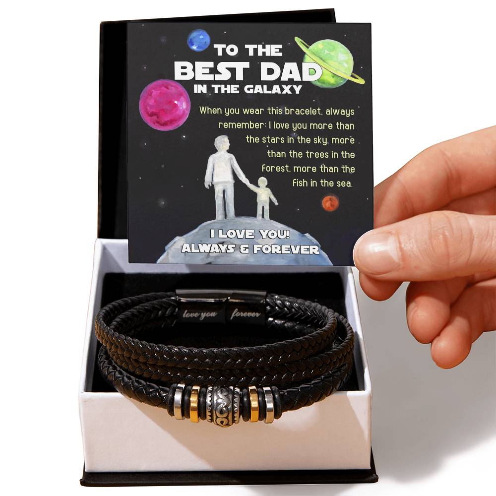 Dad-In The Galaxy-Dad Bracelet