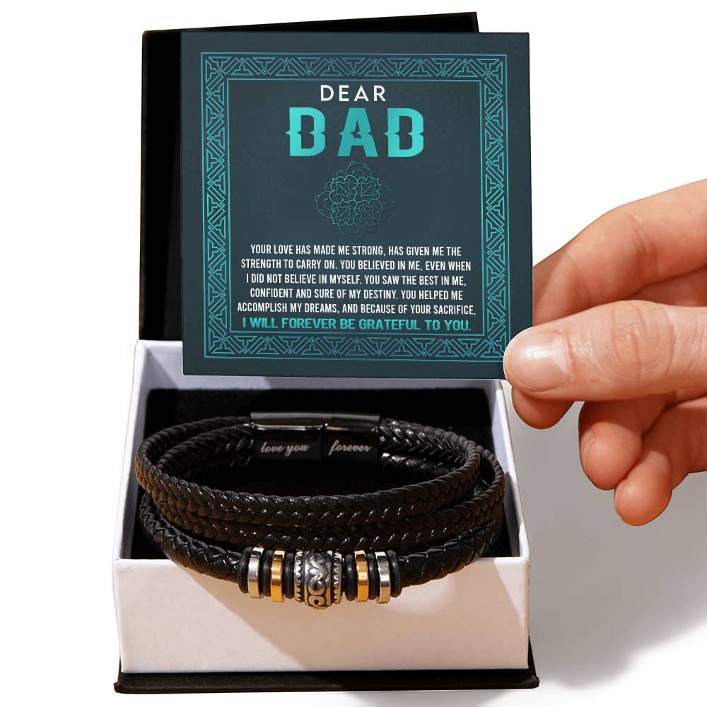 Dad-Grateful To You-Bracelet 050724d Dad Bracelet