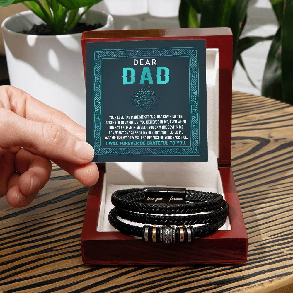 Dad-Grateful To You-Bracelet 050724d Dad Bracelet