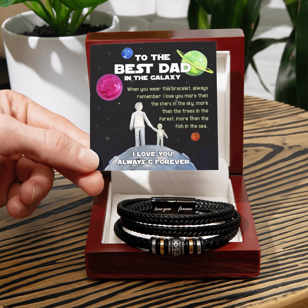 Dad-In The Galaxy-Dad Bracelet