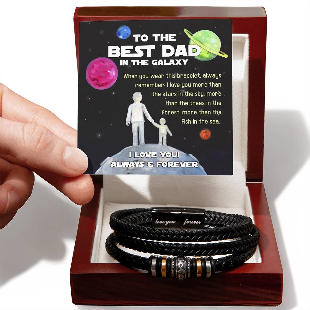 Dad-In The Galaxy-Dad Bracelet