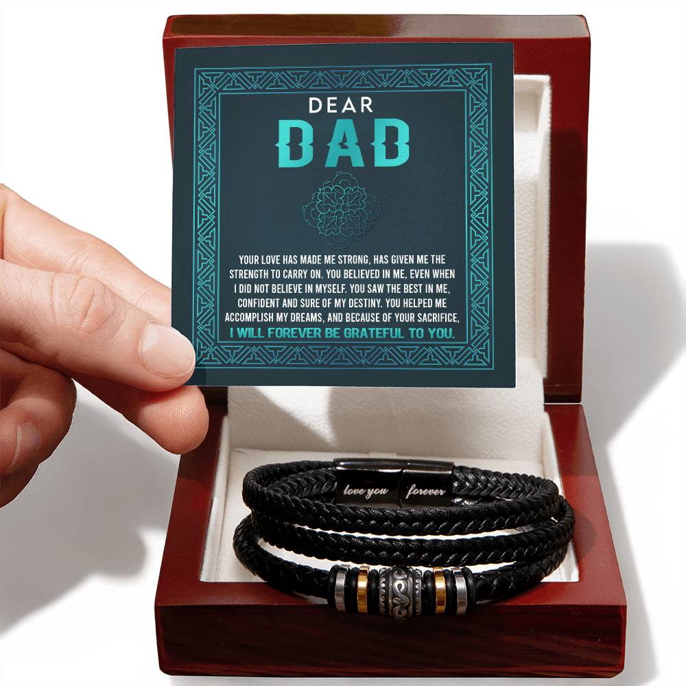 Dad-Grateful To You-Bracelet 050724d Dad Bracelet