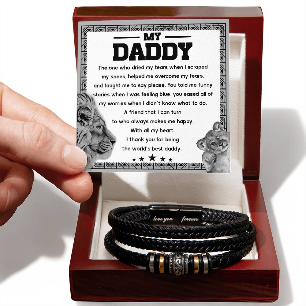 Dad-Makes Me Happy-Dad Bracelet