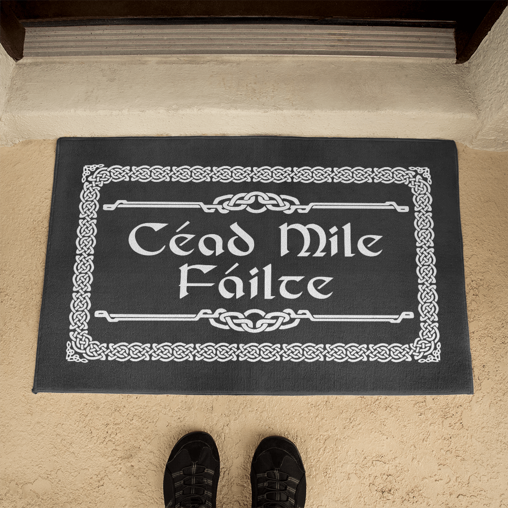 Céad Mile Failte Door Mat