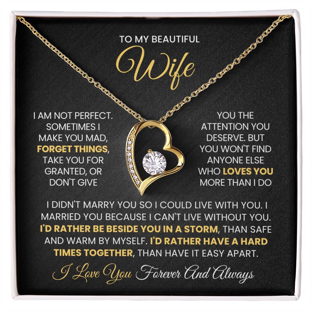To my beautiful Wife - Nobody loves you more than I do -Forever Love 88