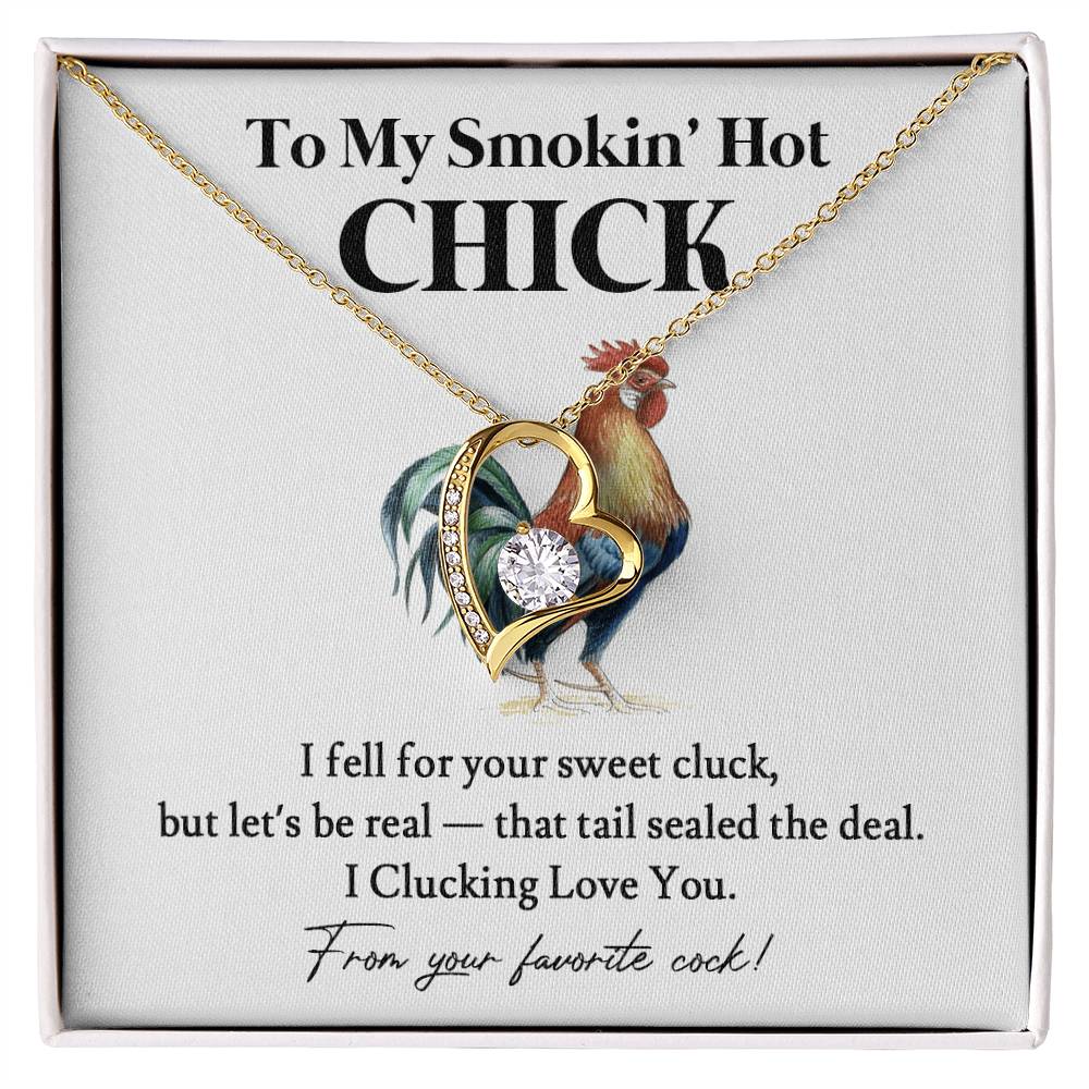 To My Smokin' Hot Chick – Funny Romantic Gift From Your Favorite Cock 03