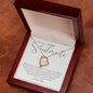 You make me smile - 0027d Her - Forever Love Necklace