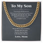 Go forth and aim for the skies - 0053d Son - Cuban Link Chain
