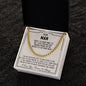 To my man - You are the missing piece I've been trying to find - Cuban link chain necklace - 100d