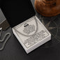 To my man - You are my favorite - Cuban link chain necklace - 102d