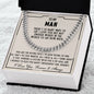 To my man - You are the missing piece I've been trying to find - Cuban link chain necklace - 100d