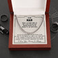 To my man - You are the missing piece I've been trying to find - Cuban link chain necklace - 100d