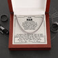 To my man - You are my favorite - Cuban link chain necklace - 102d