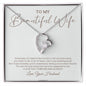 I love you, forever and always - 0026d Her - Forever Love Necklace
