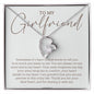 Your smile brightens my day - 0022d Her - Forever Love Necklace