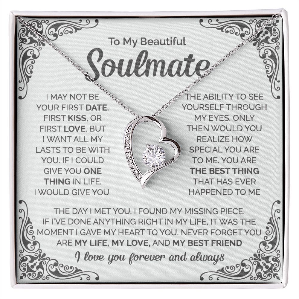 My life, my love and my best friend - 0020d Her - Forever Love Necklace