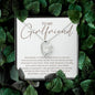 Your smile brightens my day - 0022d Her - Forever Love Necklace