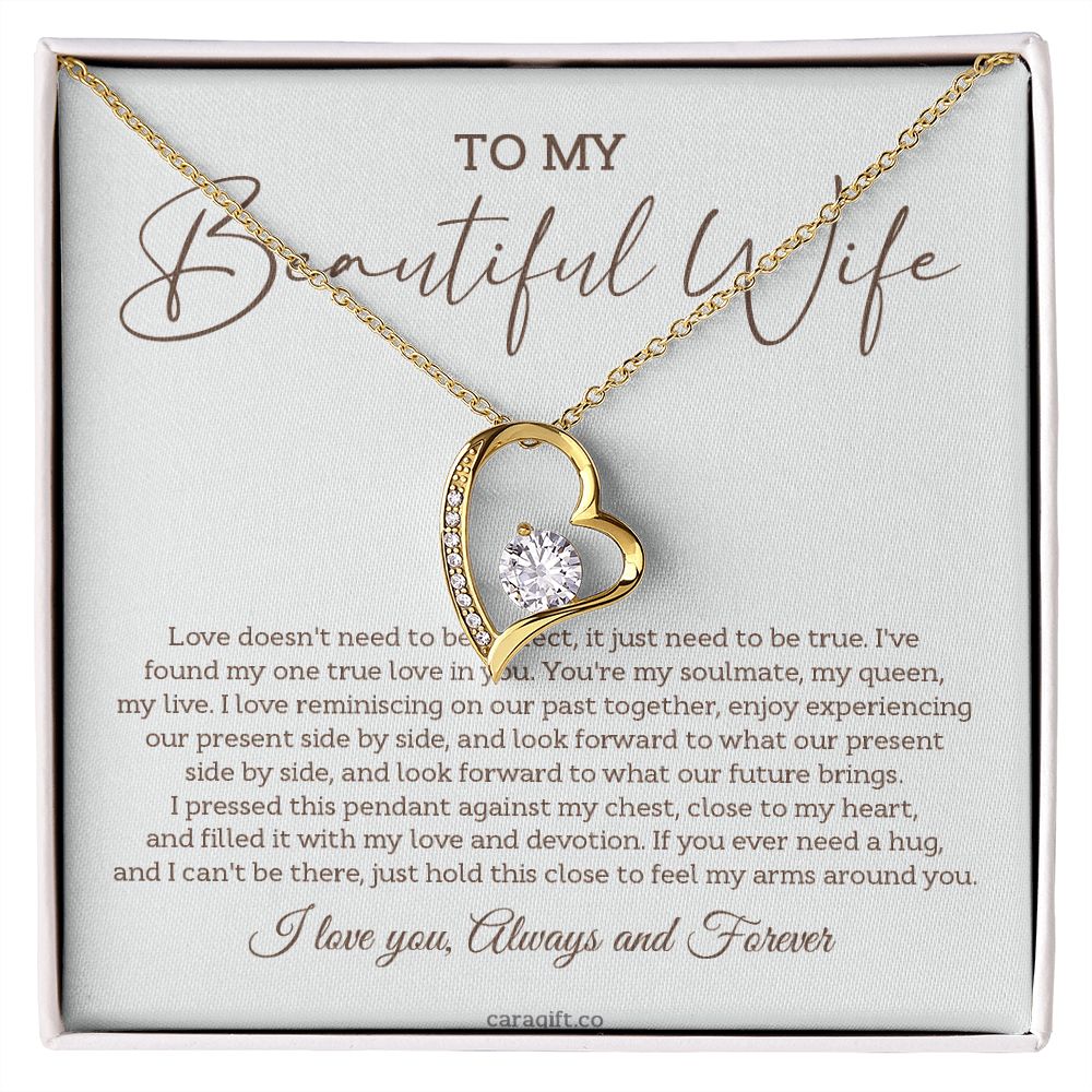 I've found my one true love in you - 0025d Her - Forever Love Necklace