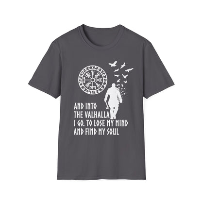 Into Valhalla Viking T-Shirt – Find Your Warrior Spirit