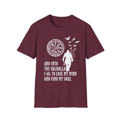 Into Valhalla Viking T-Shirt – Find Your Warrior Spirit