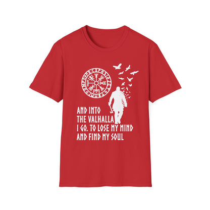 Into Valhalla Viking T-Shirt – Find Your Warrior Spirit
