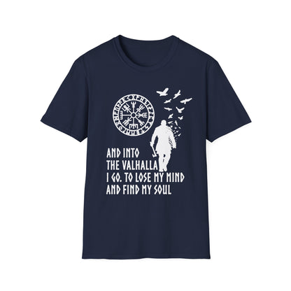 Into Valhalla Viking T-Shirt – Find Your Warrior Spirit