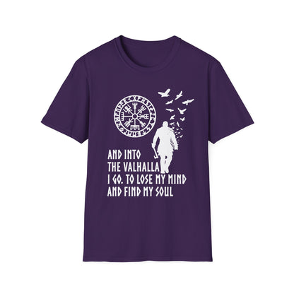 Into Valhalla Viking T-Shirt – Find Your Warrior Spirit