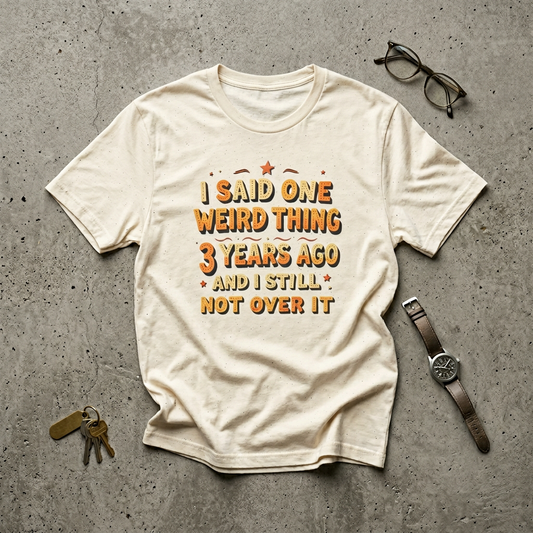 I Said One Weird Thing 3 Years Ago Tee T-Shirt
