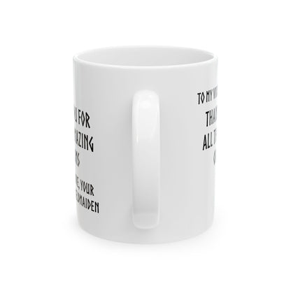 Ceramic Mug, Viking Gifts For Husband, Shieldmaiden Coffee Mug