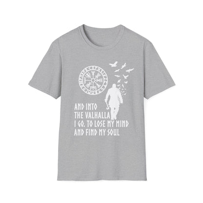 Into Valhalla Viking T-Shirt – Find Your Warrior Spirit