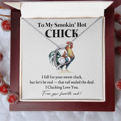 To My Smokin' Hot Chick – Funny Romantic Gift From Your Favorite Cock 03