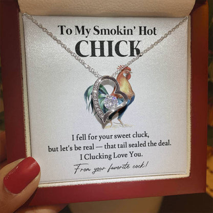 To My Smokin' Hot Chick – Funny Romantic Gift From Your Favorite Cock 03