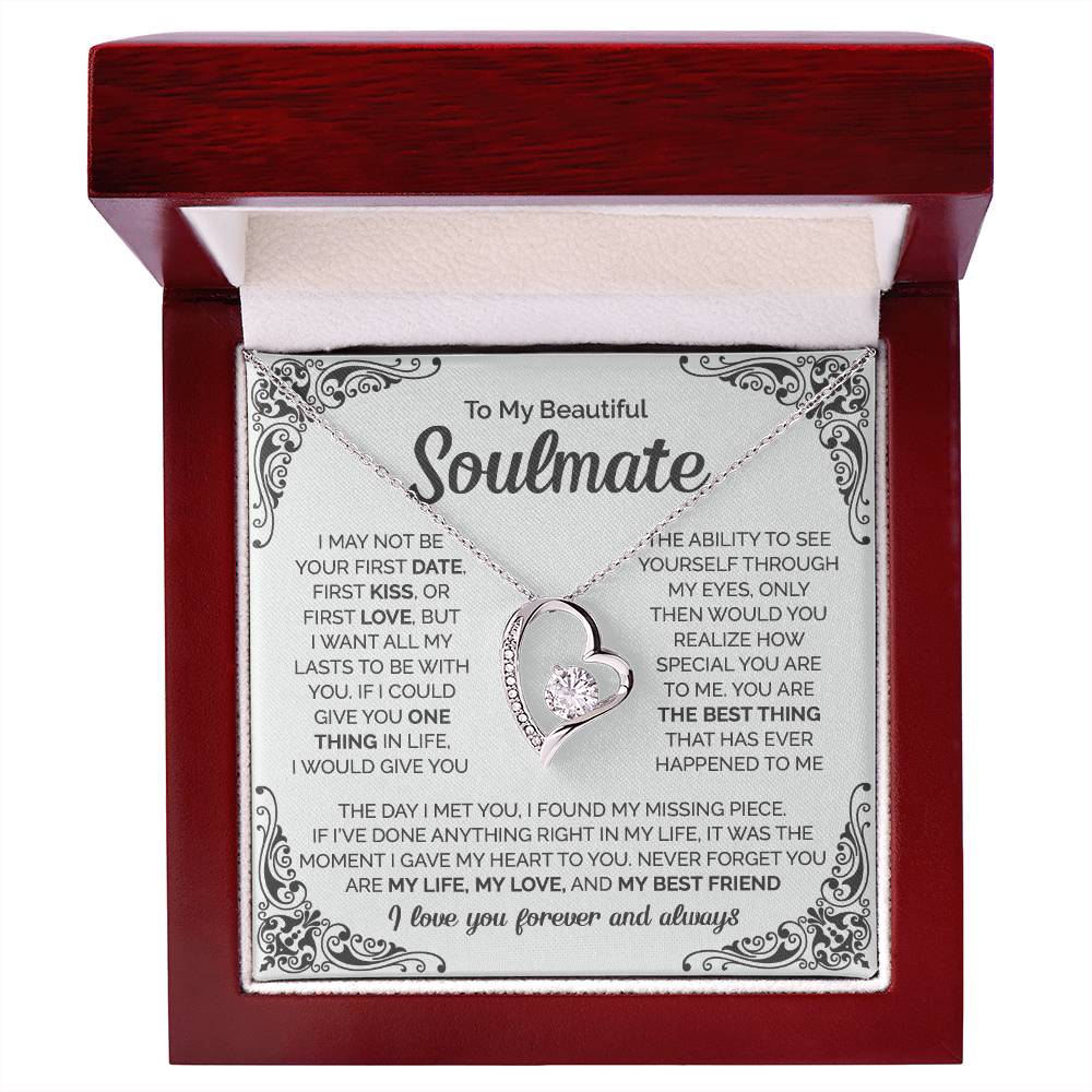 My life, my love and my best friend - 0020d Her - Forever Love Necklace