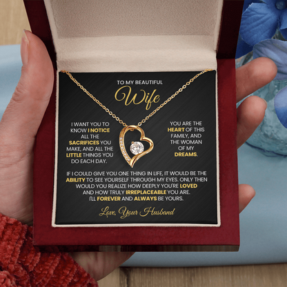 To My Beautiful Wife - You're the heart of the family - Forever Love 87
