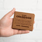 To My Grandson - Forever A Part of You - Leather Wallet 10lw