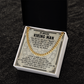 My Awesome Viking Man - You are brave as ragnar- Cuban Chain 55