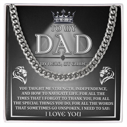 Dad-Need To Say -050724d Cuban Link Chain