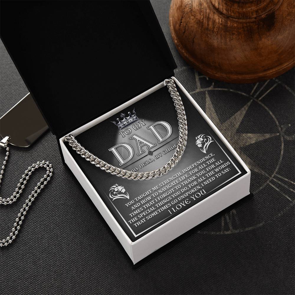 Dad-Need To Say -050724d Cuban Link Chain