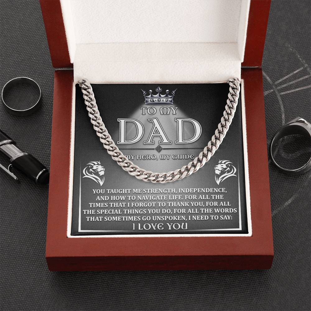 Dad-Need To Say -050724d Cuban Link Chain