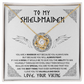 To My Shieldmaiden - You are a warrior 2 - Love Knot Necklace 38