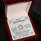To My Shieldmaiden - You are my true north - Love Knot Necklace 62