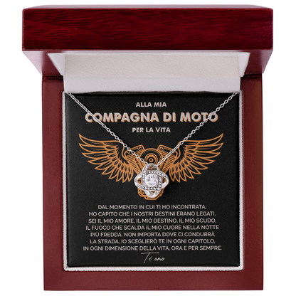 Alla Mia Compagna di Moto per la Vita – Collana d'Amore Eterna 110