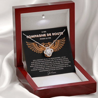 À Ma Compagne de Route Pour la Vie – Collier d'Amour Émotionnel 110