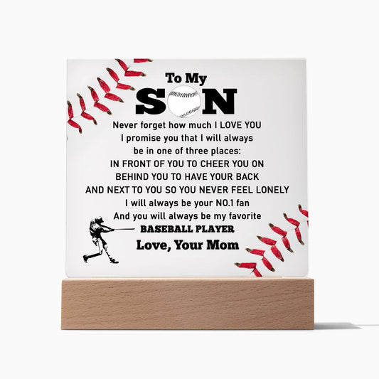 To My Son, You Will Always Be My Favorite Baseball Player - 157d