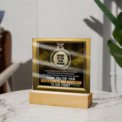Dad - Of The Year - Acrylic Acrylic Plaque