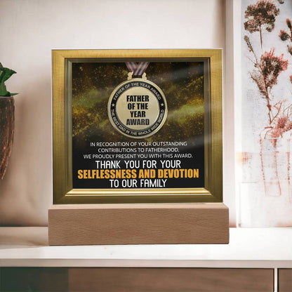 Dad - Of The Year - Acrylic Acrylic Plaque