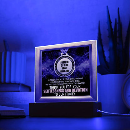 Dad - Of The Year - Acrylic Acrylic Plaque