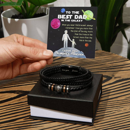 Dad-In The Galaxy-Dad Bracelet